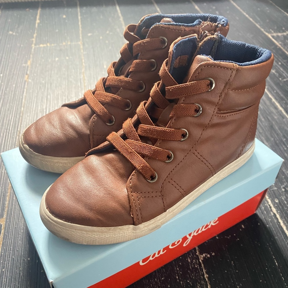 Boys Cat & Jack Brown Rylan Boots — Used
